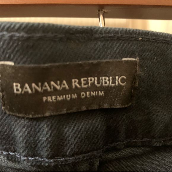 Banana Republic High Rise Wide Leg Crop Dark Rinse Jean NWT - Picture 6 of 10
